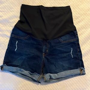 4 Pairs EUC Denim Maternity Shorts. Bundle of 4 Pair! Size 10